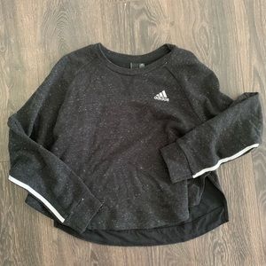 Adidas Long Sleeve Crop Top Size Small